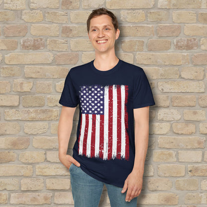 Graphic Only T-Shirt Faded Liberty Tee - Vibrant Styles