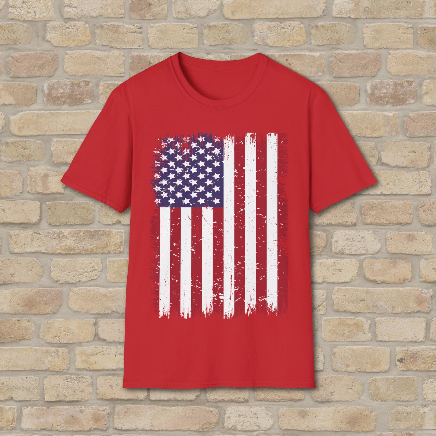 Graphic Only T-Shirt Faded Liberty Tee - Vibrant Styles