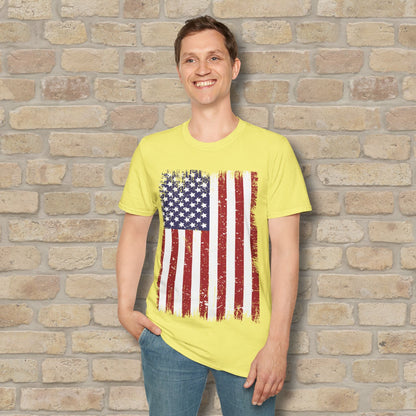 Graphic Only T-Shirt Faded Liberty Tee - Vibrant Styles