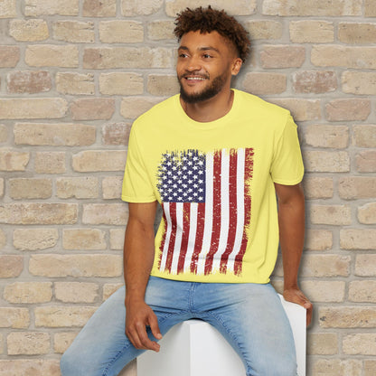 Graphic Only T-Shirt Faded Liberty Tee - Vibrant Styles