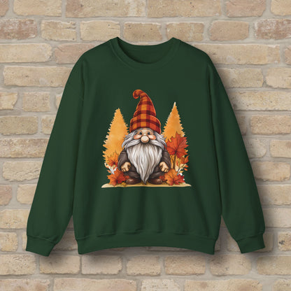 Graphic Only Fall Gnome Sweatshirt - Vibrant Styles