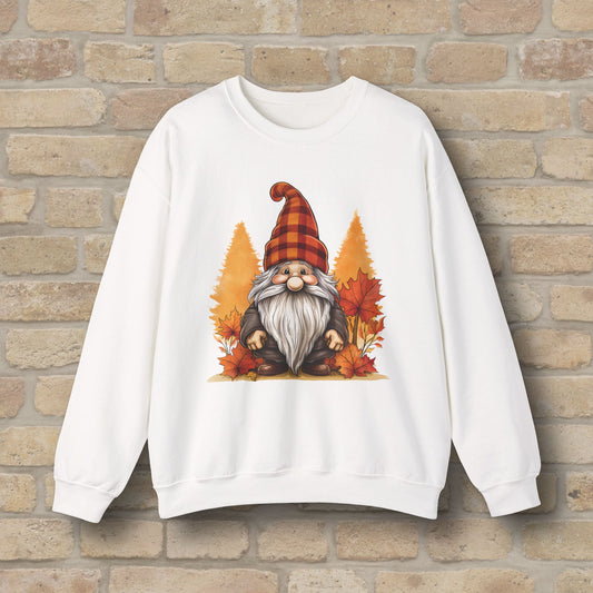 Graphic Only Fall Gnome Sweatshirt - Vibrant Styles
