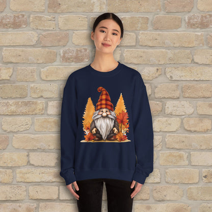 Graphic Only Fall Gnome Sweatshirt - Vibrant Styles