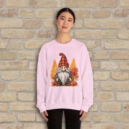 Graphic Only Fall Gnome Sweatshirt - Vibrant Styles