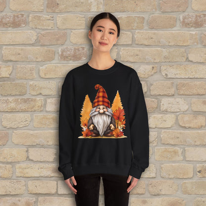 Graphic Only Fall Gnome Sweatshirt - Vibrant Styles