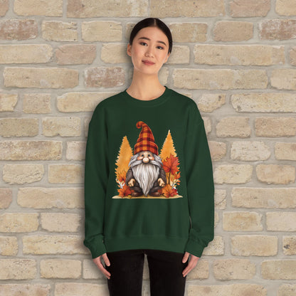 Graphic Only Fall Gnome Sweatshirt - Vibrant Styles