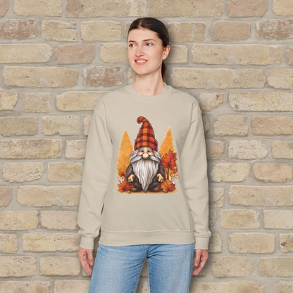 Graphic Only Fall Gnome Sweatshirt - Vibrant Styles