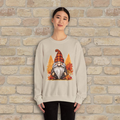 Graphic Only Fall Gnome Sweatshirt - Vibrant Styles