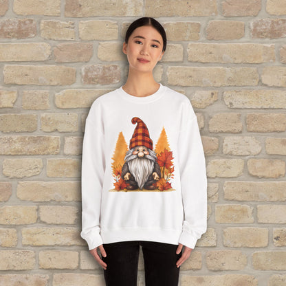 Graphic Only Fall Gnome Sweatshirt - Vibrant Styles