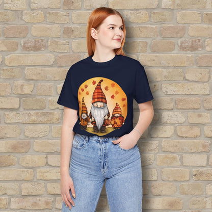 Graphic Only Fall Gnomes Tee - Vibrant Styles