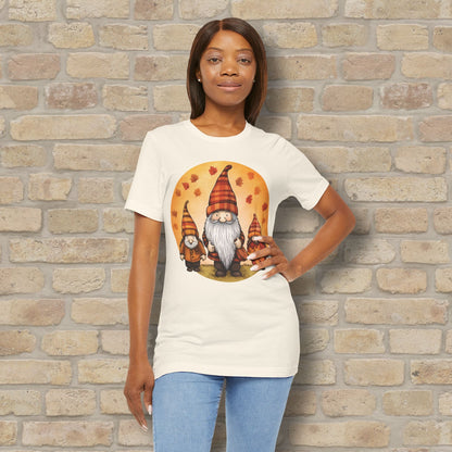 Graphic Only Fall Gnomes Tee - Vibrant Styles