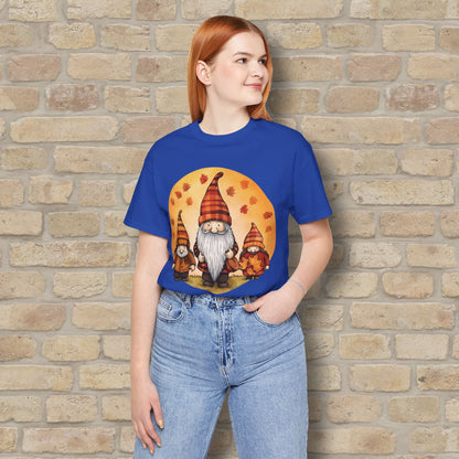Graphic Only Fall Gnomes Tee - Vibrant Styles