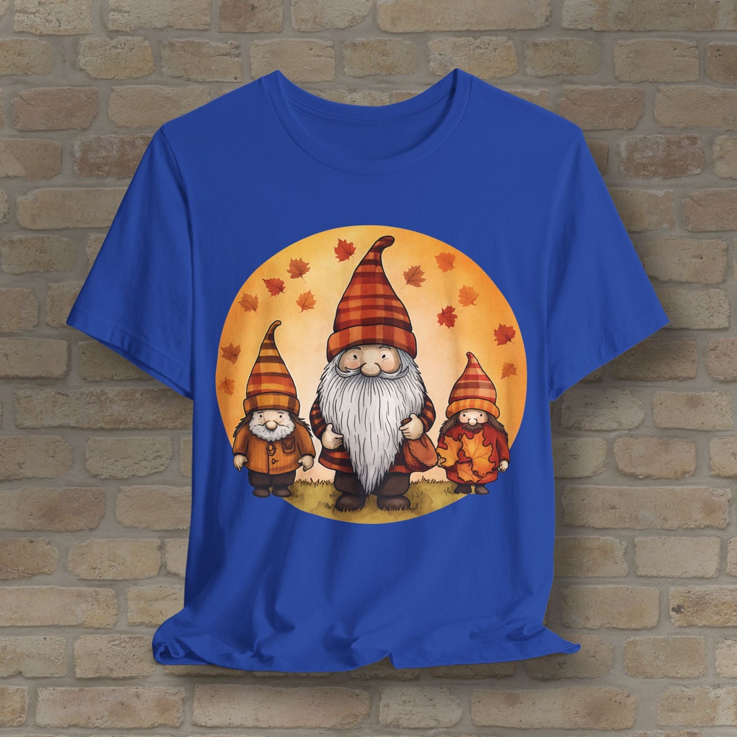 Graphic Only Fall Gnomes Tee - Vibrant Styles
