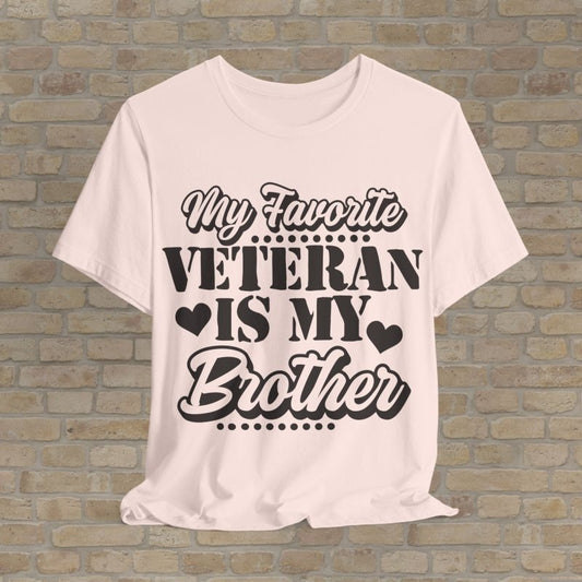 Mostly Text T-Shirts Favorite Vet: Brother Edition Tee - Vibrant Styles