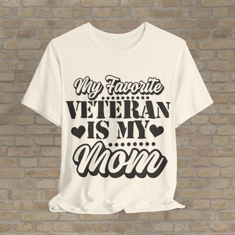 Mostly Text T-Shirts Favorite Vet: Mom Edition Tee - Vibrant Styles