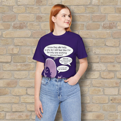 Graphic & Text T-Shirts Feel Like I'm The Only One Working Tee - Vibrant Styles