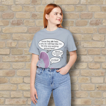 Graphic & Text Feel Like I'm The Only One Working Tee - Vibrant Styles