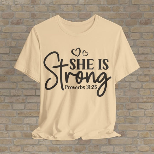 Mostly Text T-Shirts Graceful Strength Tee - Vibrant Styles