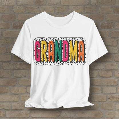 T-Shirt Grandma Color Pop Tee - Vibrant Styles
