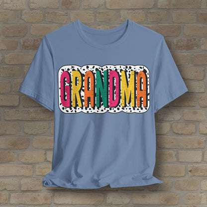 T-Shirt Grandma Color Pop Tee - Vibrant Styles