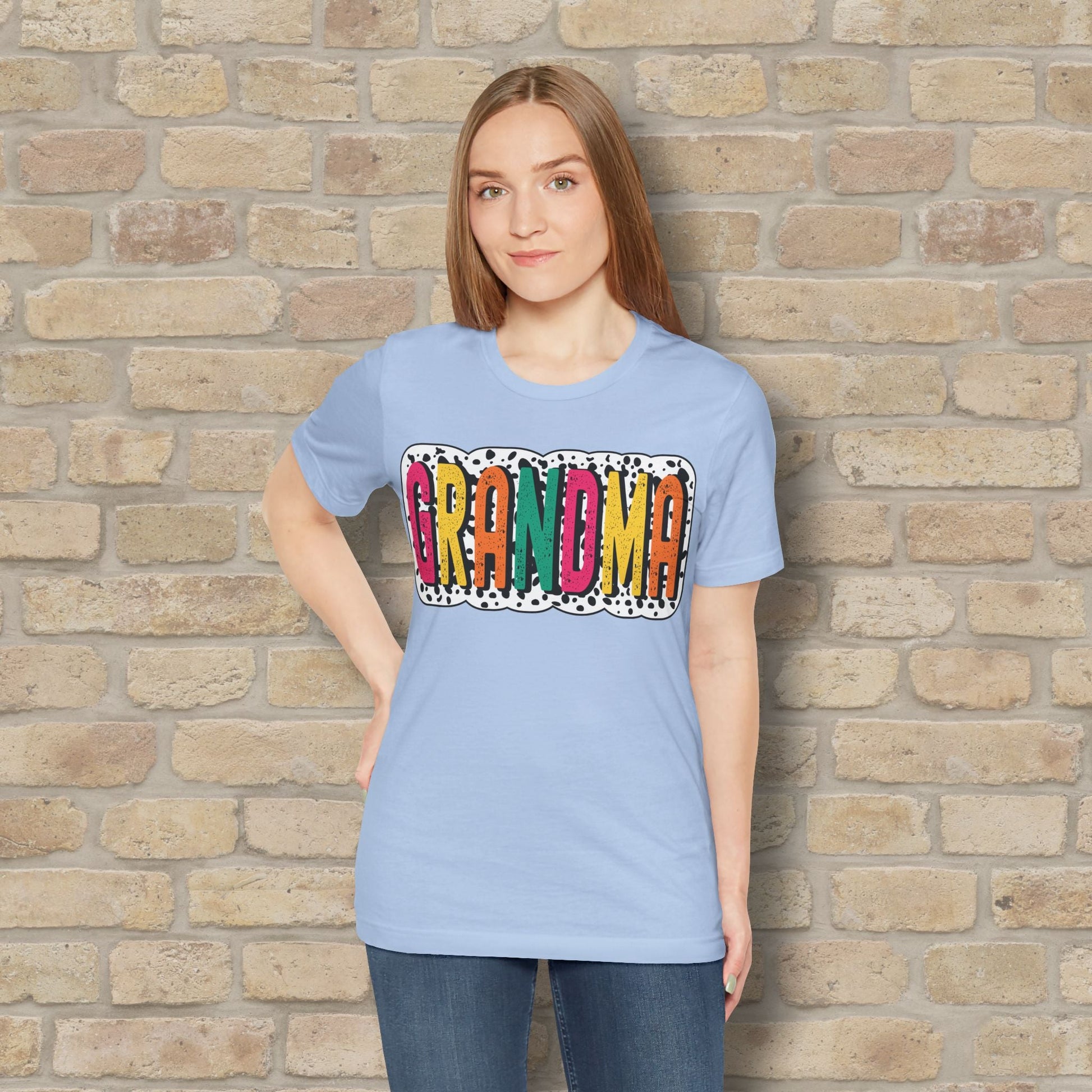 T-Shirt Grandma Color Pop Tee - Vibrant Styles