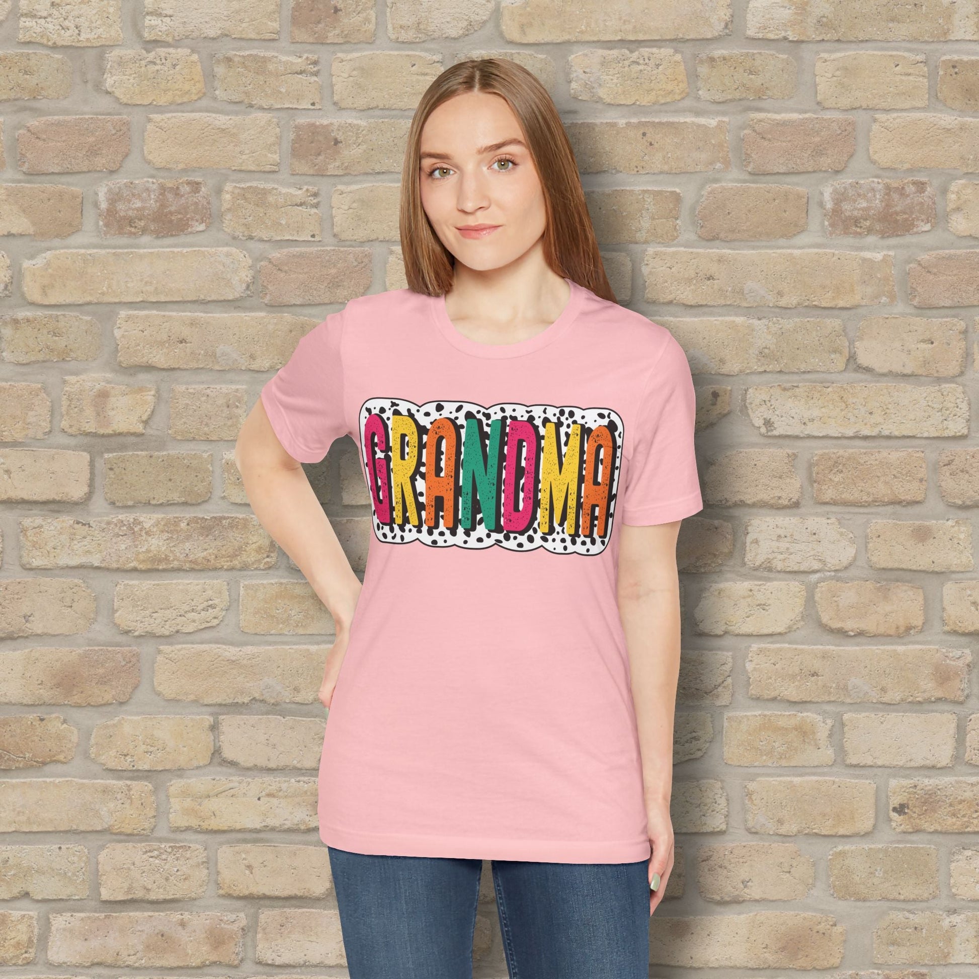 T-Shirt Grandma Color Pop Tee - Vibrant Styles