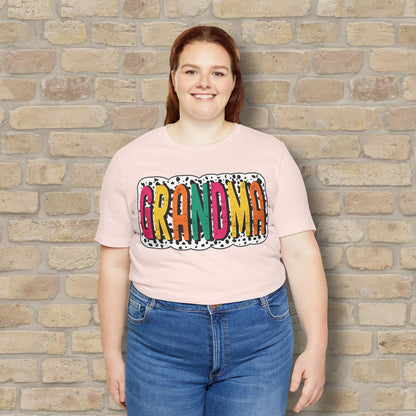 T-Shirt Grandma Color Pop Tee - Vibrant Styles