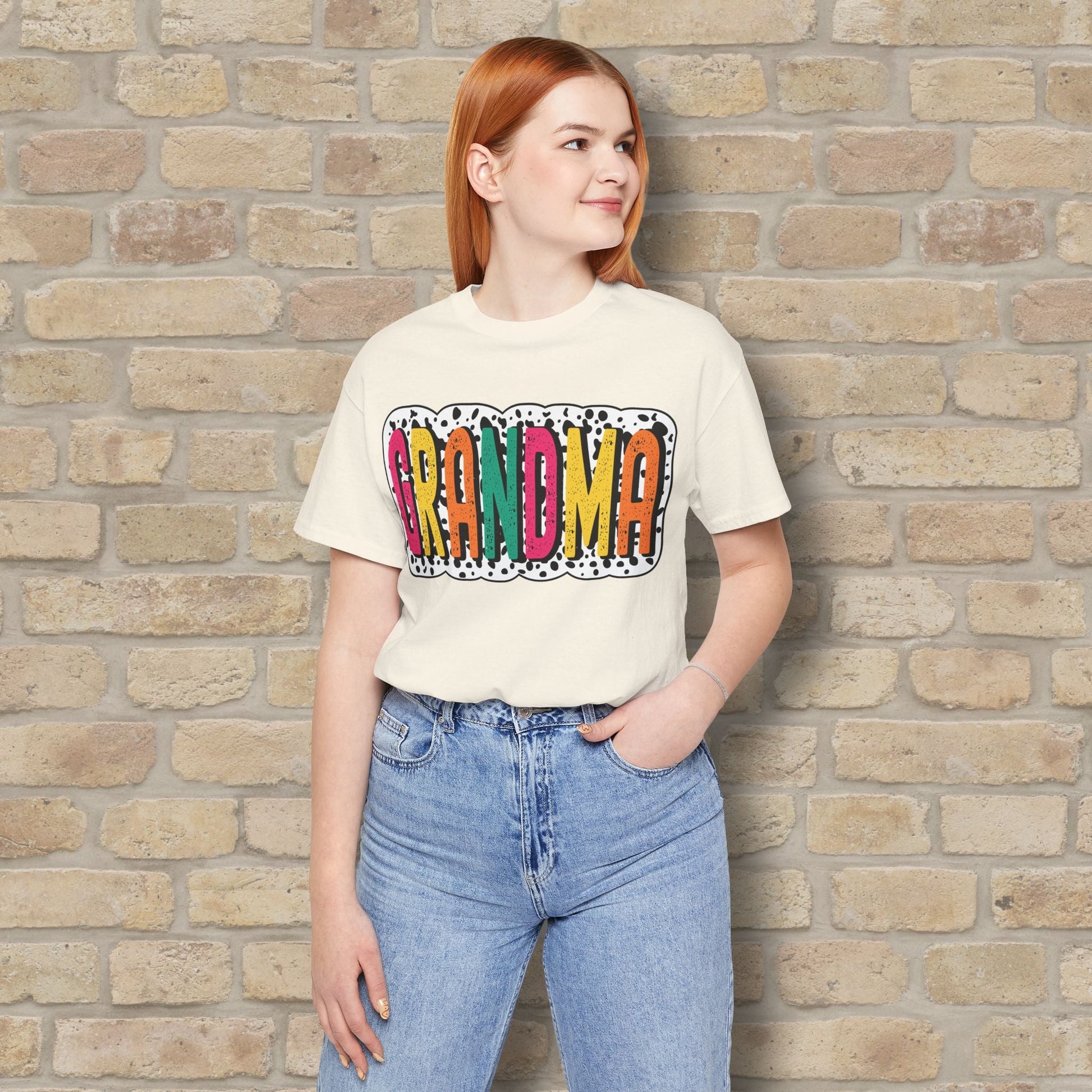 T-Shirt Grandma Color Pop Tee - Vibrant Styles