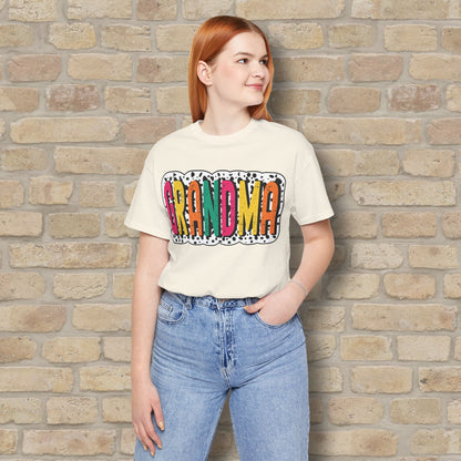 T-Shirt Grandma Color Pop Tee - Vibrant Styles