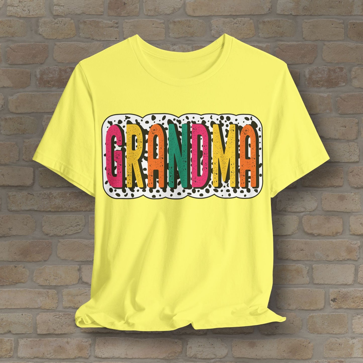 T-Shirt Grandma Color Pop Tee - Vibrant Styles