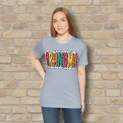T-Shirt Grandma Color Pop Tee - Vibrant Styles