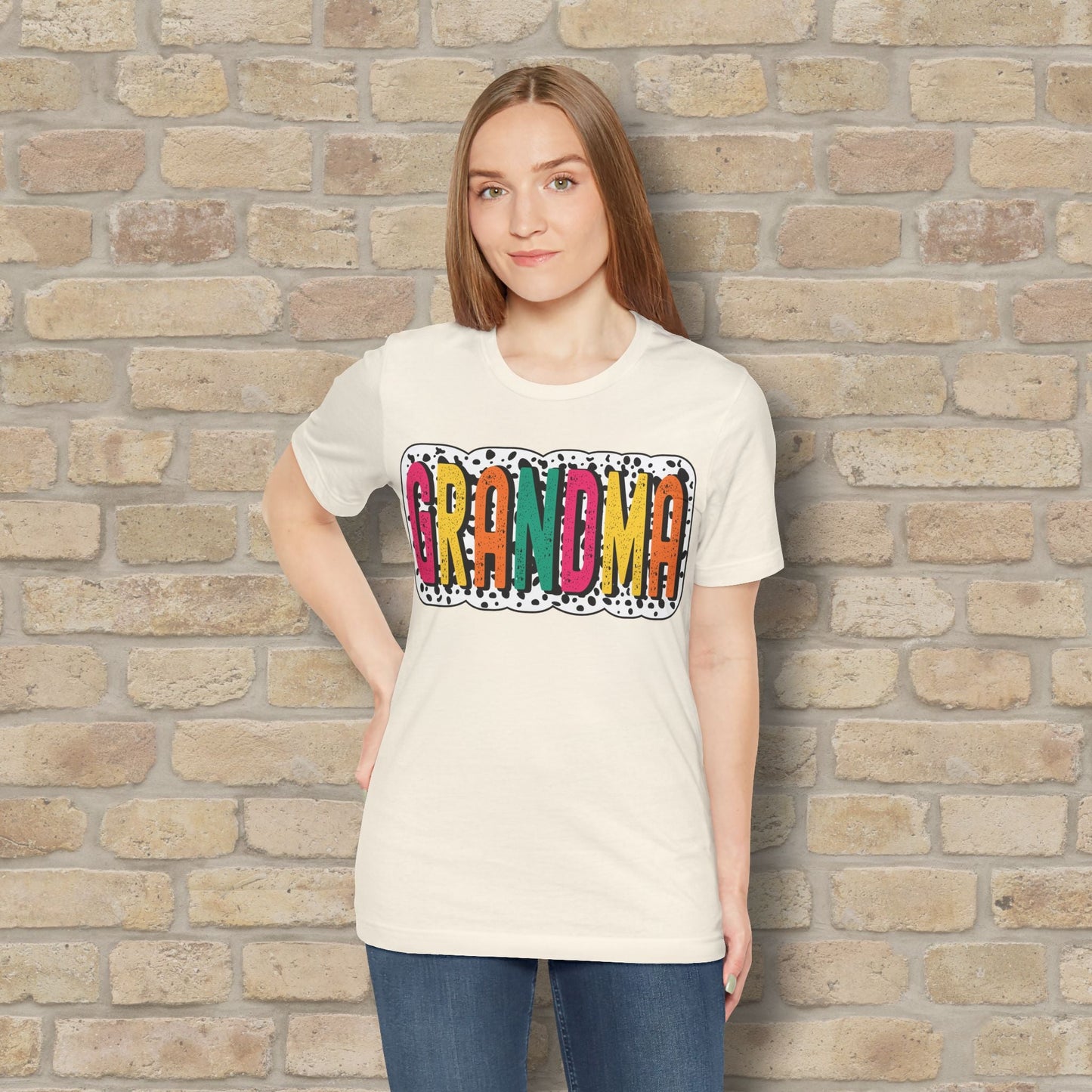 T-Shirt Grandma Color Pop Tee - Vibrant Styles
