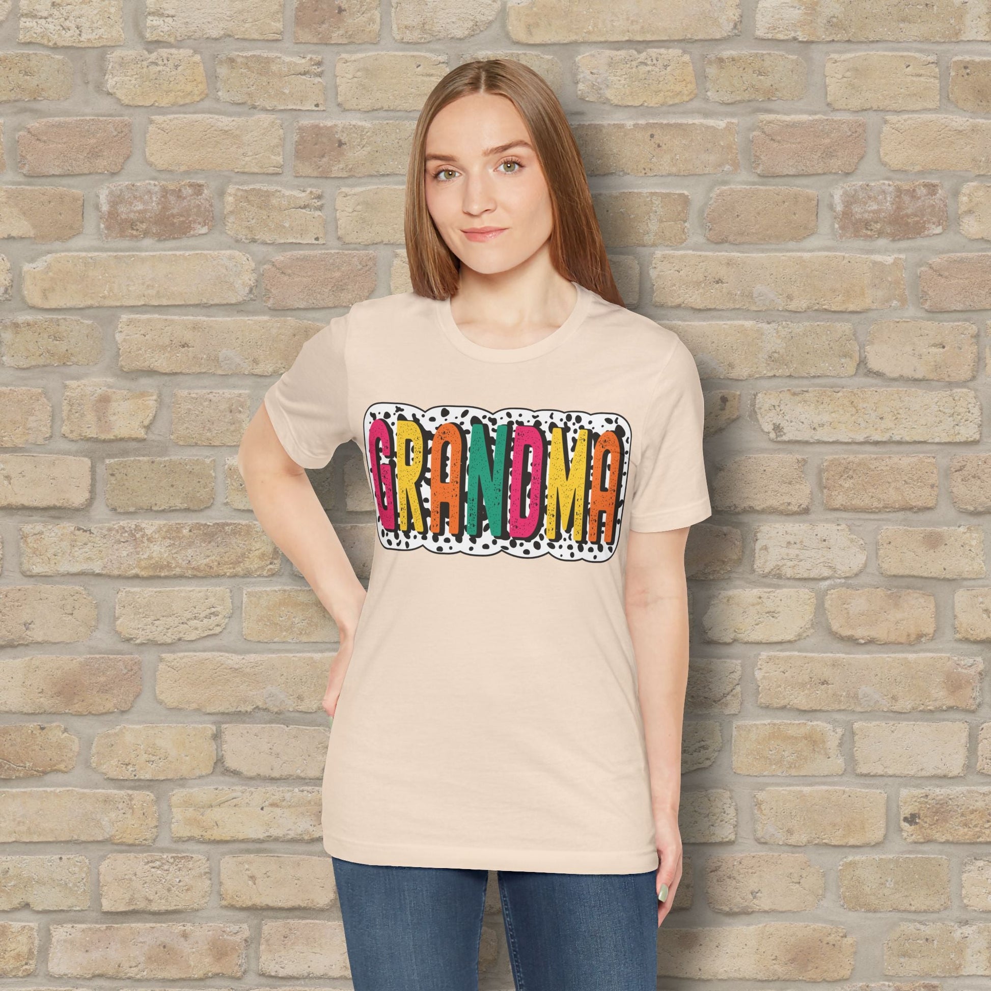 T-Shirt Grandma Color Pop Tee - Vibrant Styles