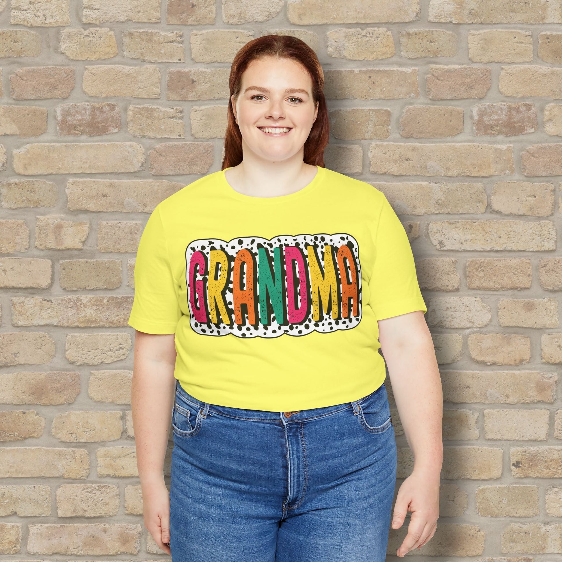 T-Shirt Grandma Color Pop Tee - Vibrant Styles