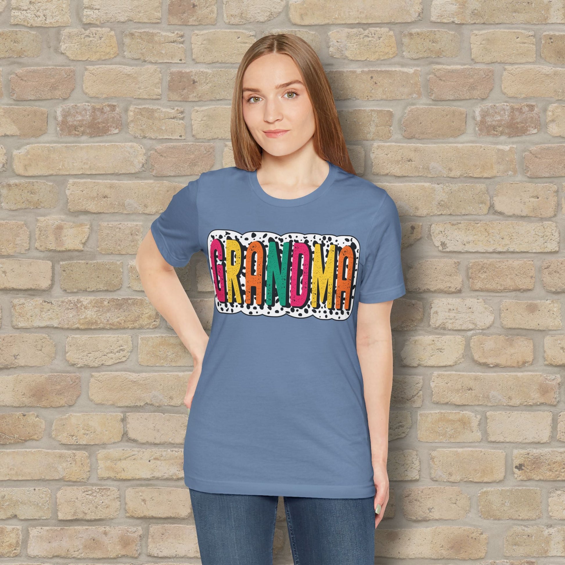 T-Shirt Grandma Color Pop Tee - Vibrant Styles