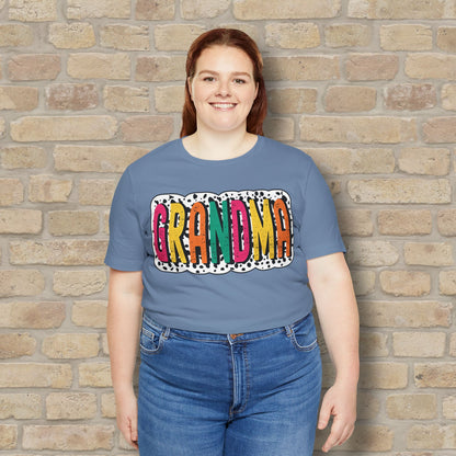 T-Shirt Grandma Color Pop Tee - Vibrant Styles