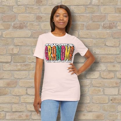 T-Shirt Grandma Color Pop Tee - Vibrant Styles