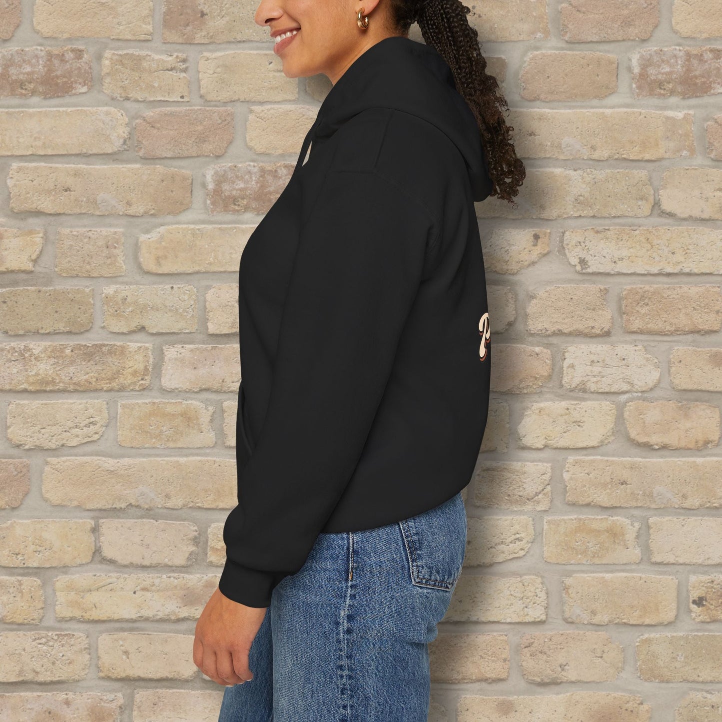 Graphic & Text Hello Pumpkin Pullover Hoodie - Vibrant Styles