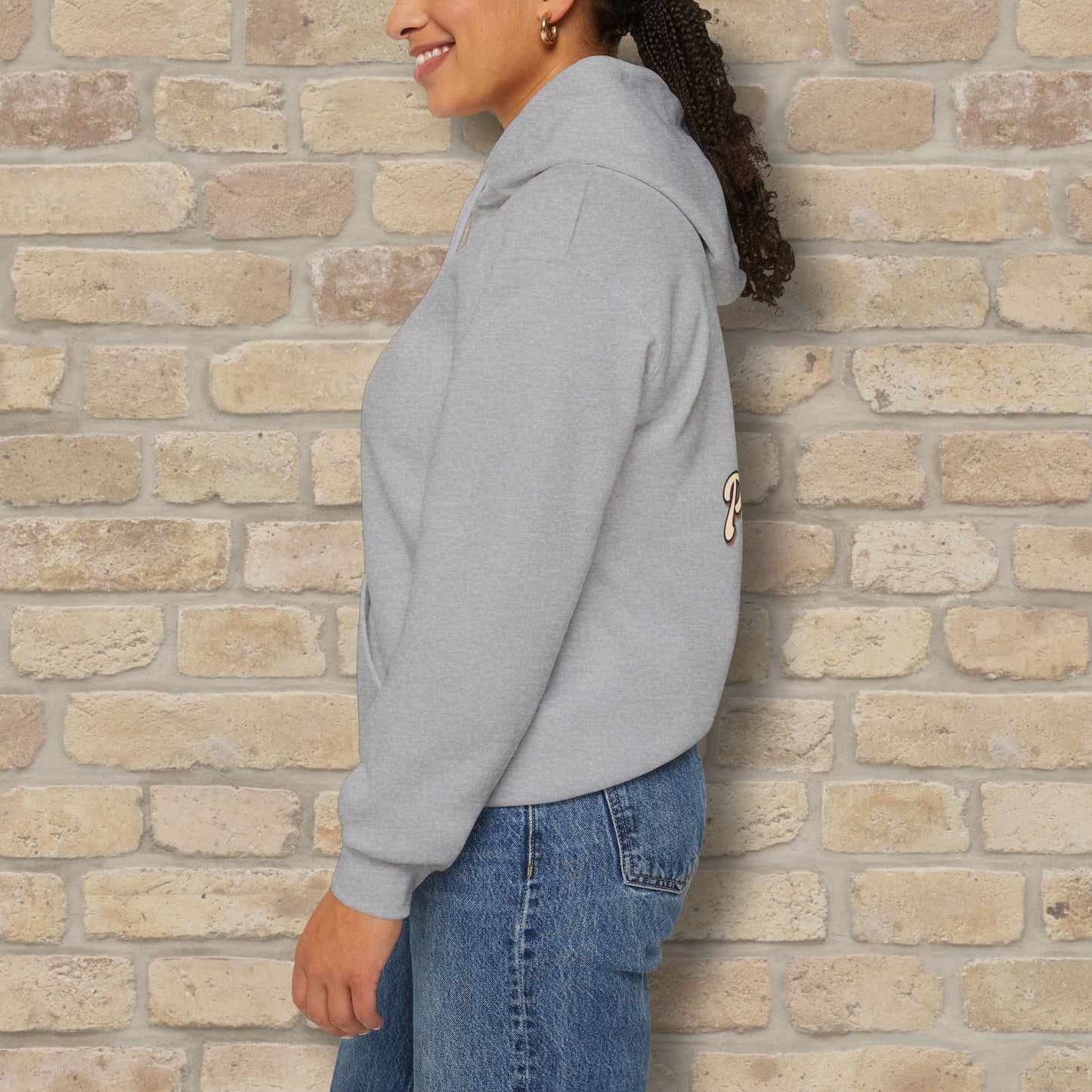 Graphic & Text Hello Pumpkin Pullover Hoodie - Vibrant Styles