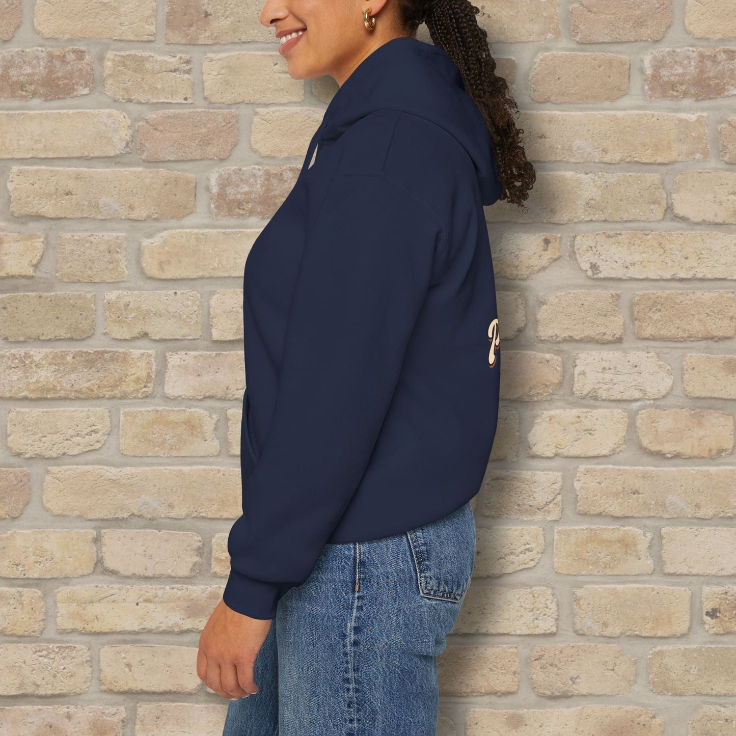 Graphic & Text Hello Pumpkin Pullover Hoodie - Vibrant Styles