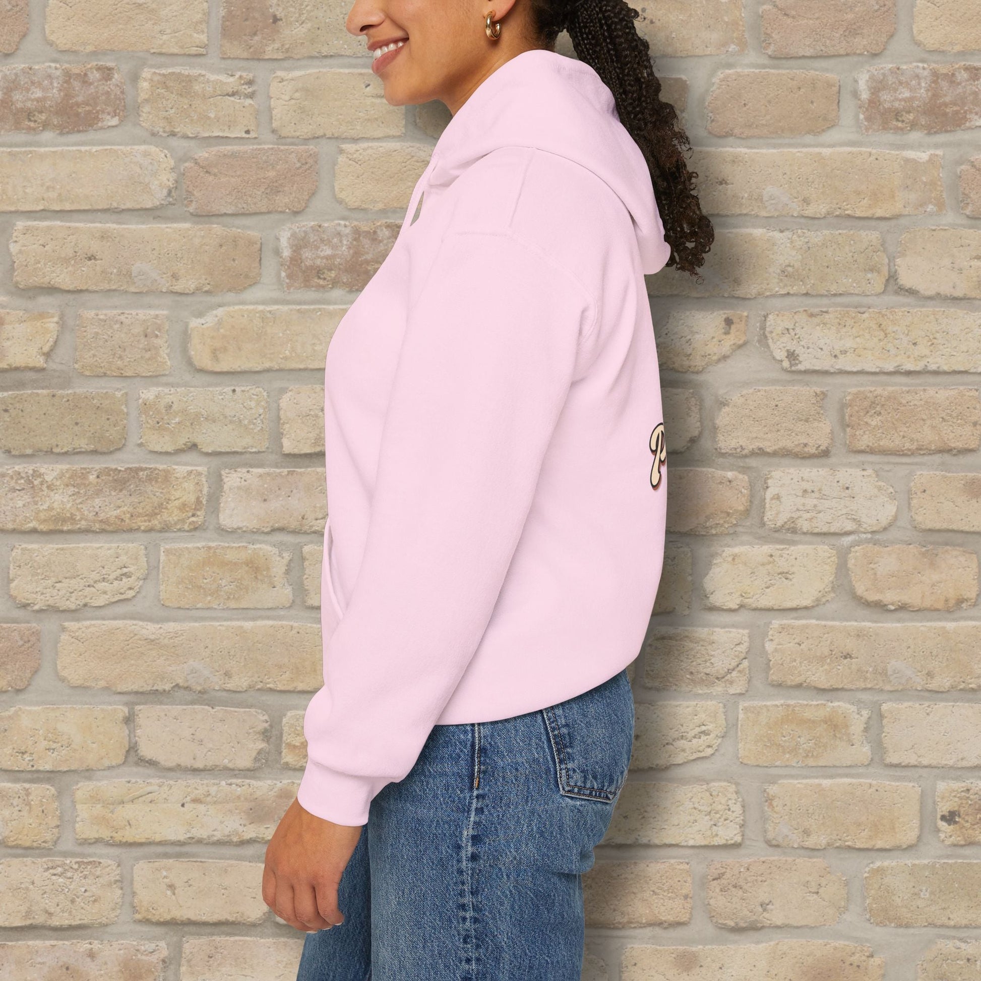 Graphic & Text Hello Pumpkin Pullover Hoodie - Vibrant Styles