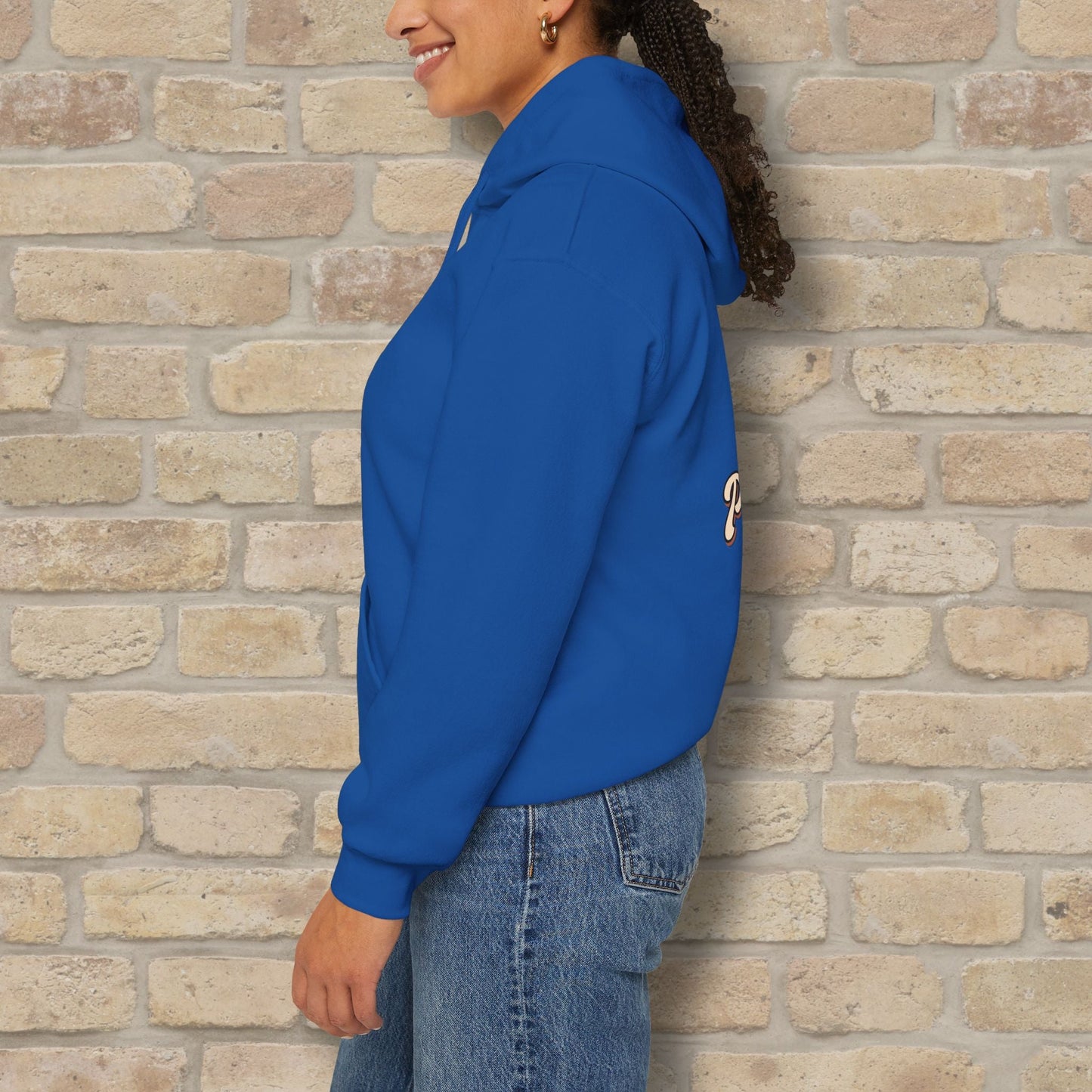 Graphic & Text Hello Pumpkin Pullover Hoodie - Vibrant Styles