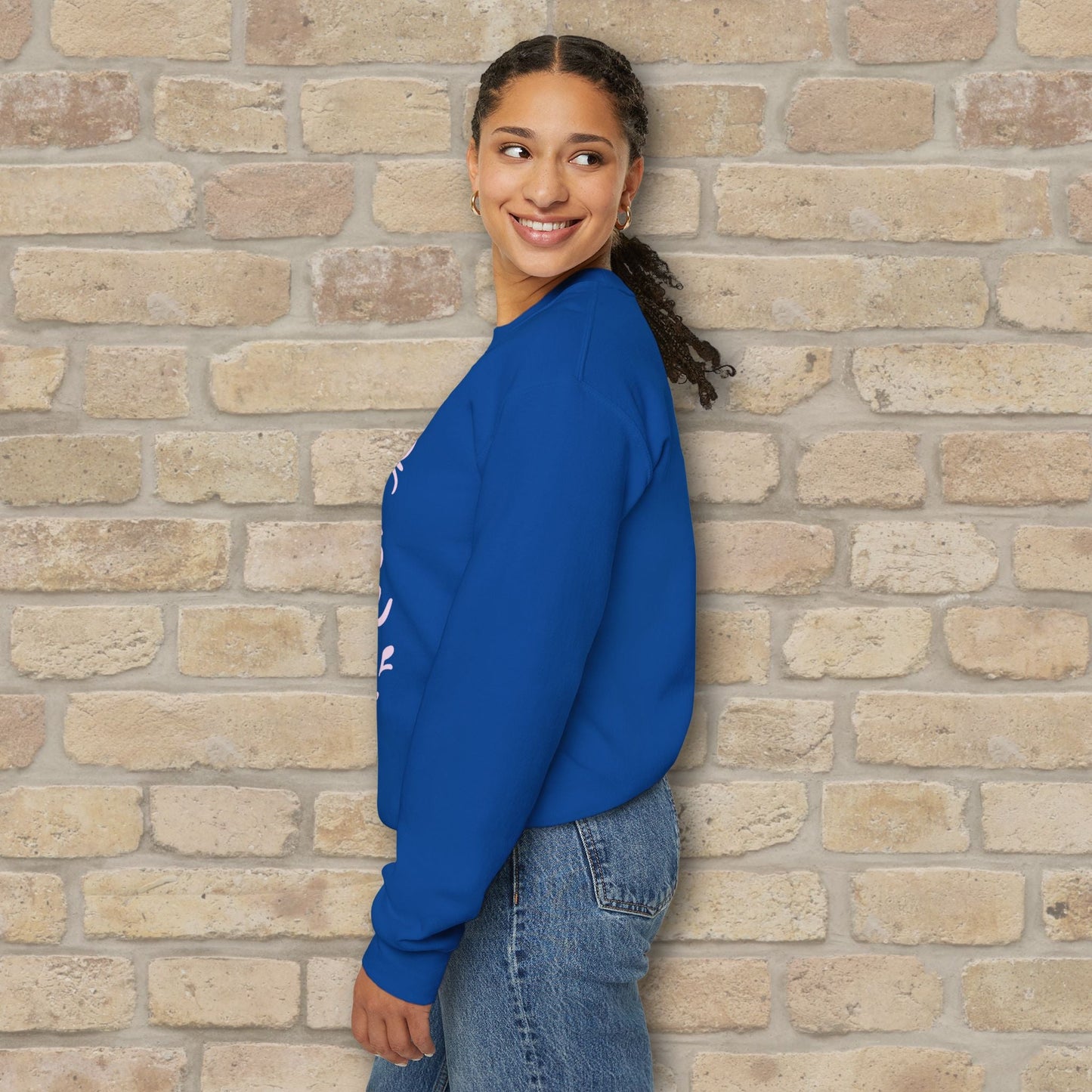 Mostly Text Her Dignified Strength Sweatshirt - Vibrant Styles