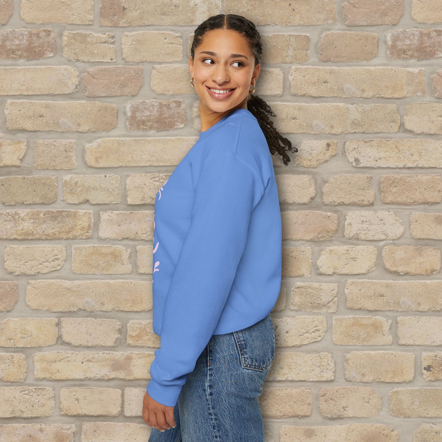 Mostly Text Her Dignified Strength Sweatshirt - Vibrant Styles