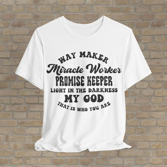 Mostly Text T-Shirts His Identity Tee - Vibrant Styles