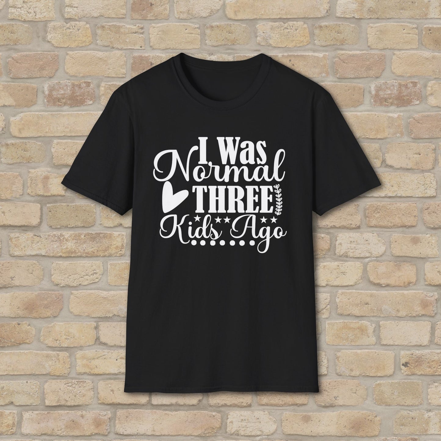 T-Shirt I Was Normal Three Kids Ago Tee - Vibrant Styles