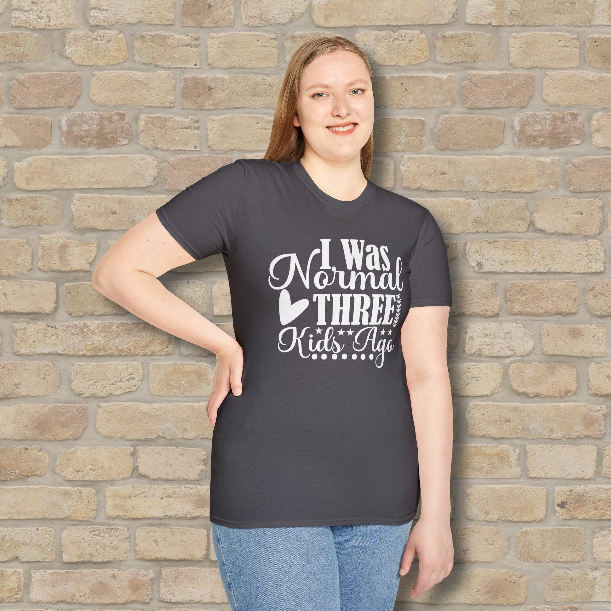 T-Shirt I Was Normal Three Kids Ago Tee - Vibrant Styles