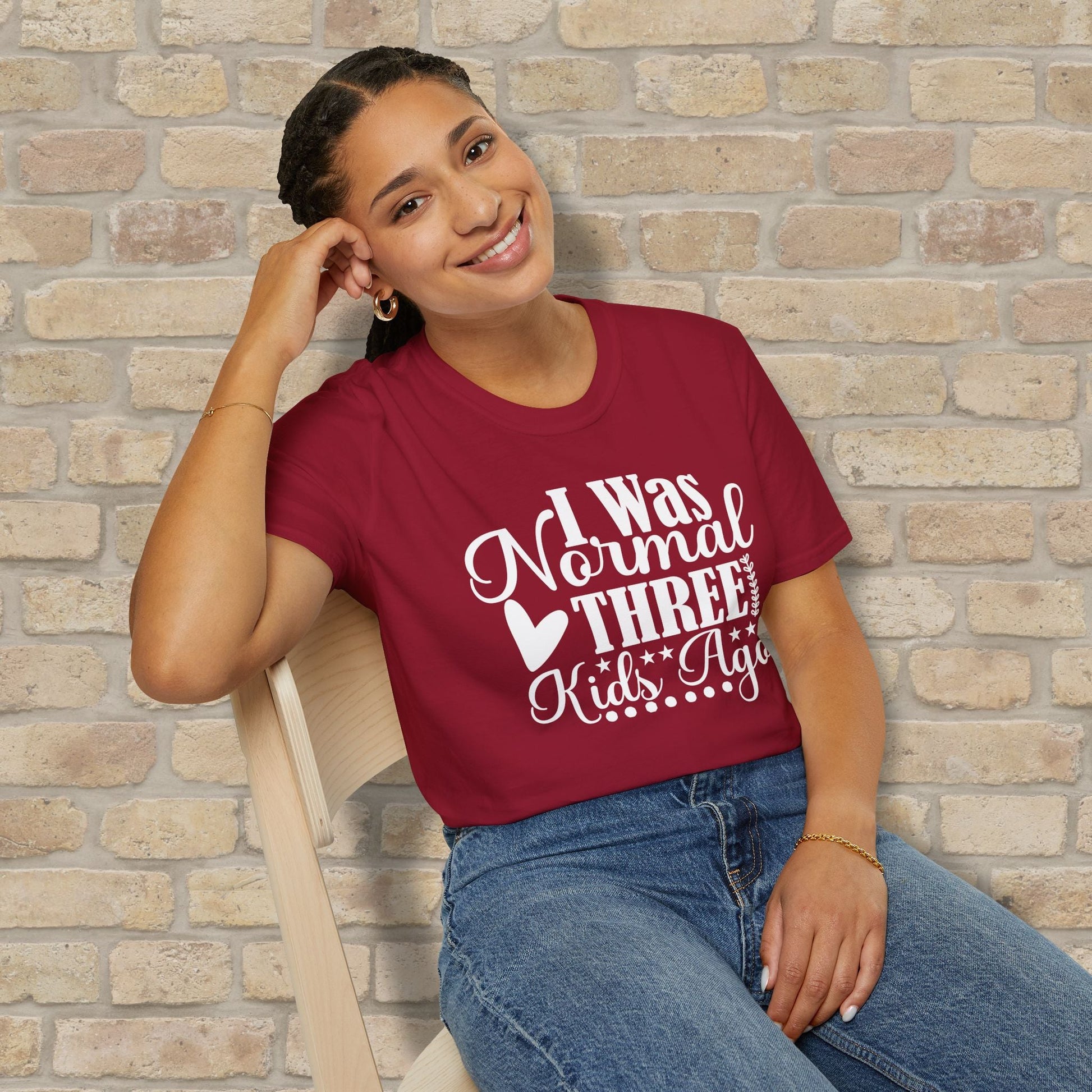 T-Shirt I Was Normal Three Kids Ago Tee - Vibrant Styles