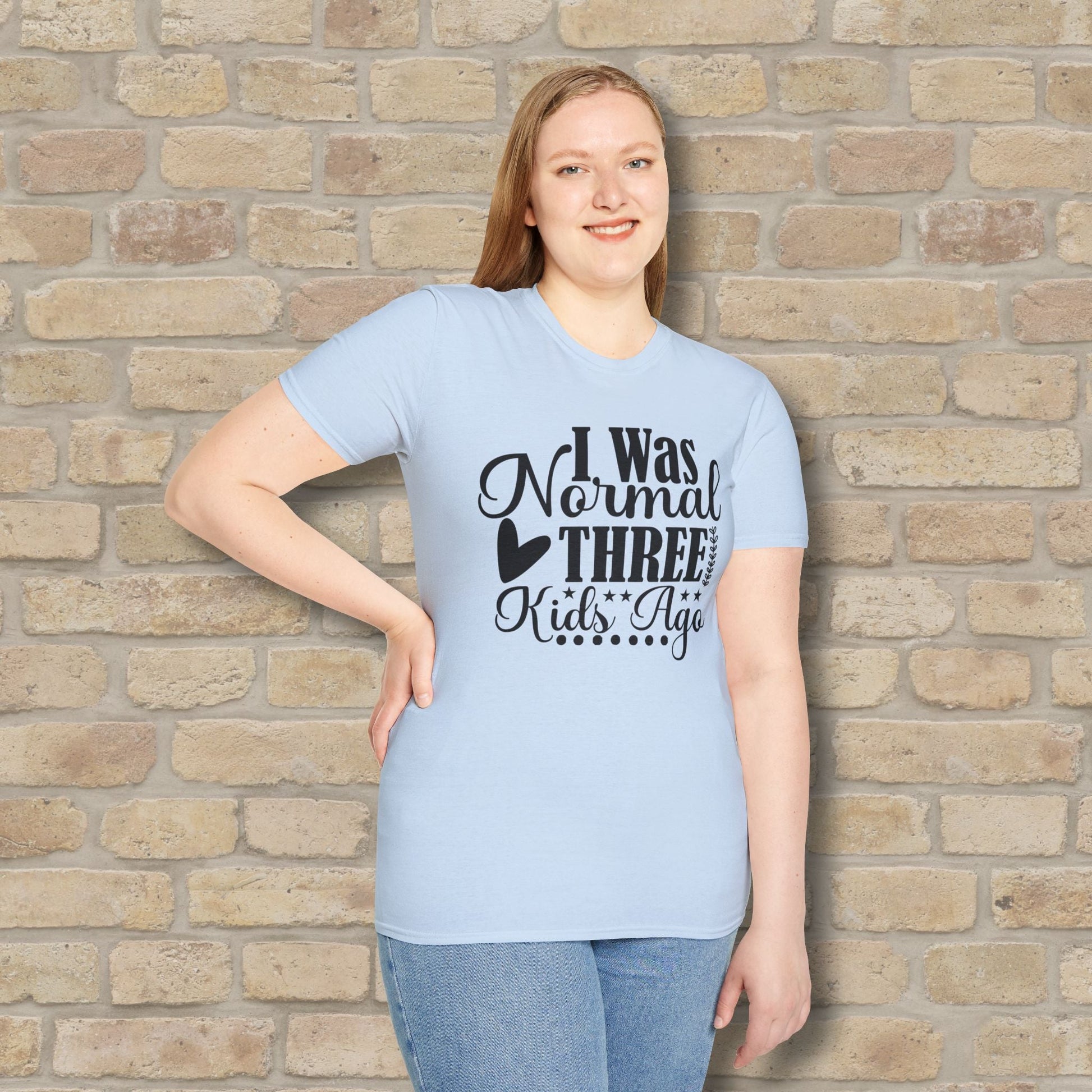 T-Shirt I Was Normal Three Kids Ago Tee - Vibrant Styles