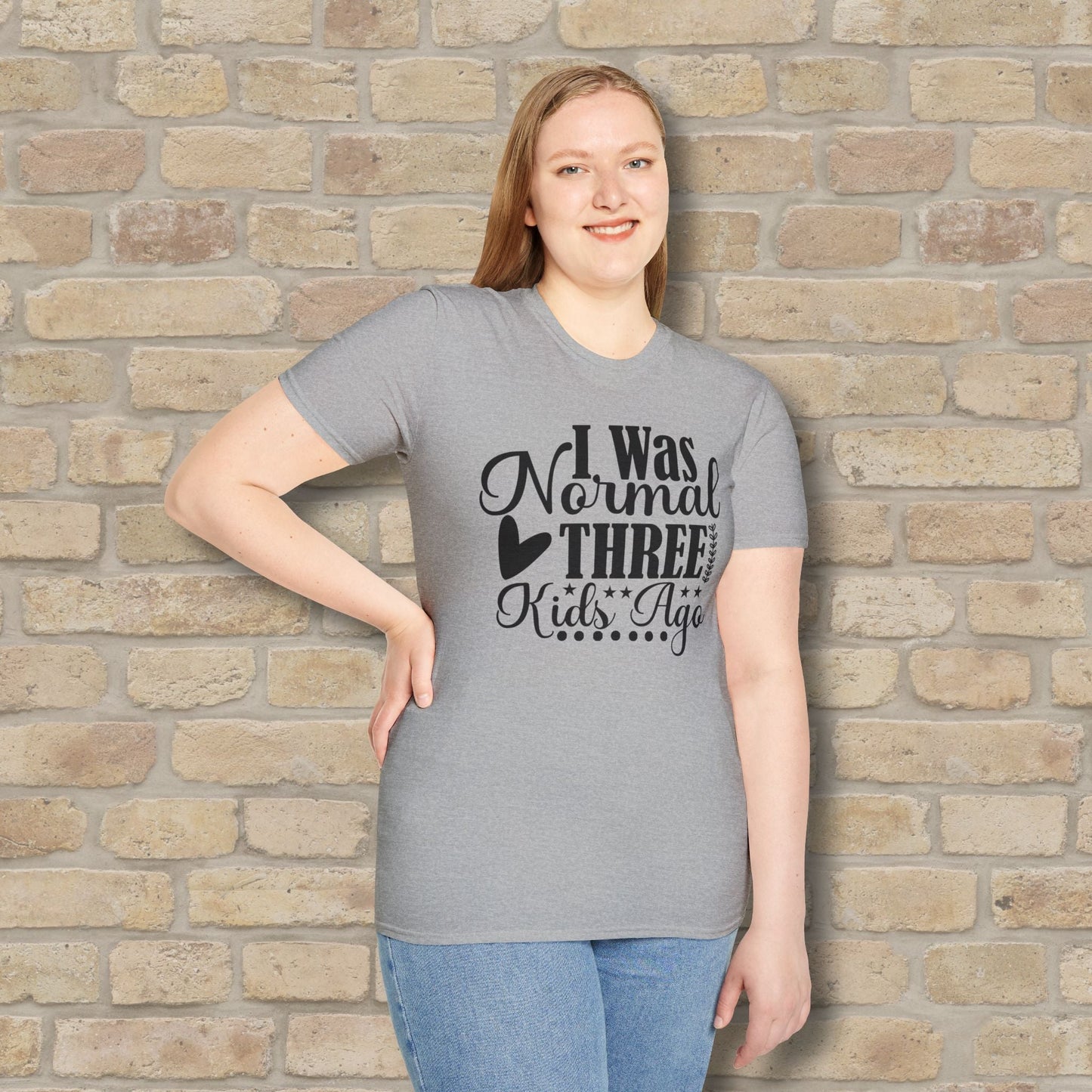 T-Shirt I Was Normal Three Kids Ago Tee - Vibrant Styles